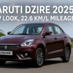 Maruti Dzire 2025 Review New Design, 22.6 kml Mileage & Full Features List