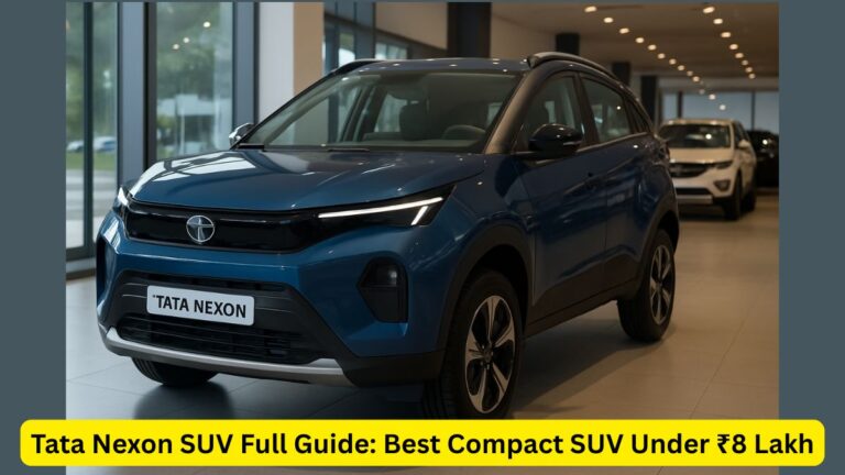 Tata Nexon SUV Price, Features, Mileage & Variants Explained Simply