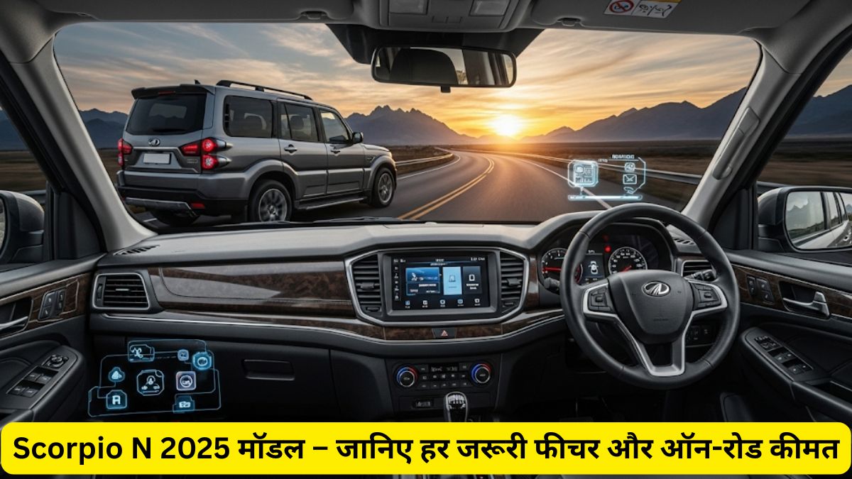 Mahindra Scorpio N 2025 – पूरी जानकारी कीमत, फीचर्स और माइलेज के साथ