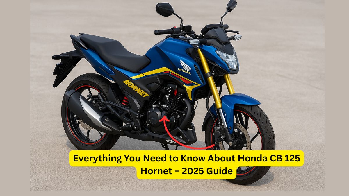 New Honda CB 125 Hornet Launched in India – Specs, Mileage, and Design
