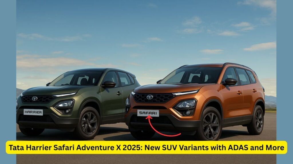Tata Harrier Safari Adventure X Launched Full Features, Price and Details