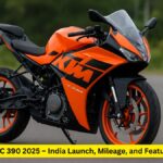 KTM RC 390 2025 Price in India, Mileage, Top Speed, and Full Specifications