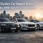 India Slashes Car Import Duties Mercedes, BMW, Audi Prices Set to Drop