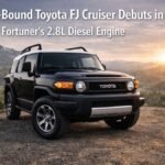 India-Bound Toyota FJ Cruiser Debuts in Black, To Get Fortuner's 2.8L Diesel Engine
